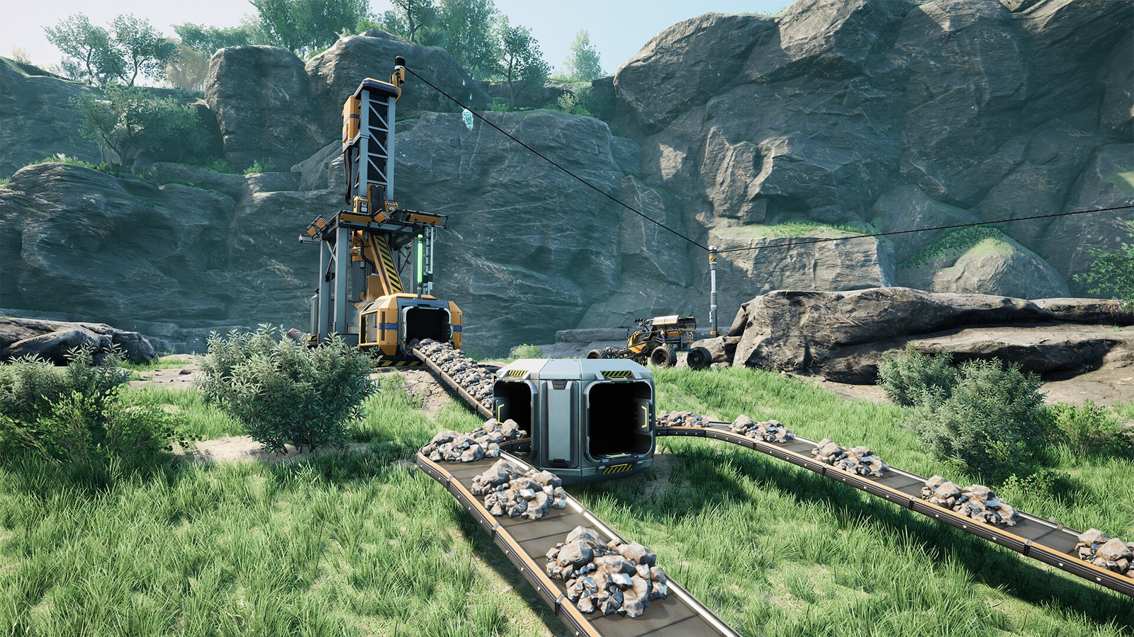 Installations dans Satisfactory