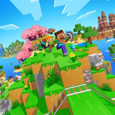Illustration officielle de Minecraft