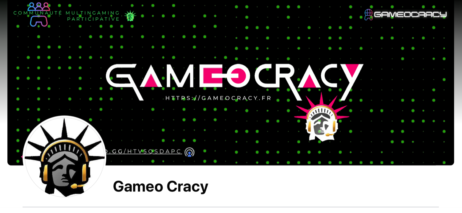 Page Facebook officielle de Gameocracy