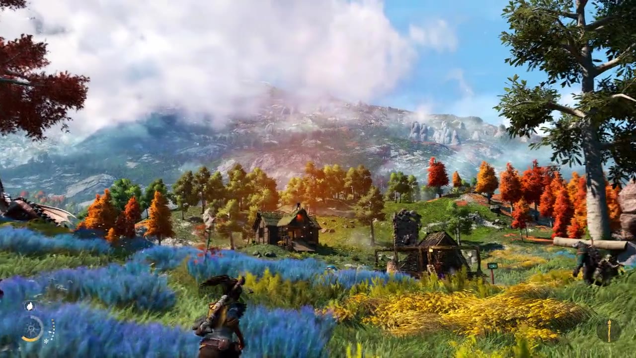 Village et prairie fleurie dans le teaser officiel de Light No Fire
